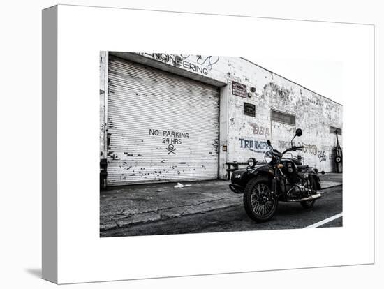 Motorcycle Garage in Brooklyn-Philippe Hugonnard-Stretched Canvas