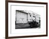 Motorcycle Garage in Brooklyn-Philippe Hugonnard-Framed Art Print