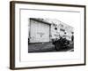 Motorcycle Garage in Brooklyn-Philippe Hugonnard-Framed Art Print