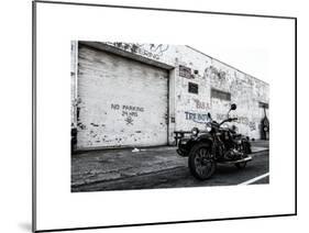 Motorcycle Garage in Brooklyn-Philippe Hugonnard-Mounted Art Print