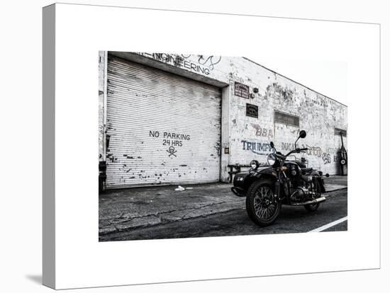 Motorcycle Garage in Brooklyn-Philippe Hugonnard-Stretched Canvas