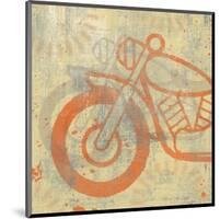 Motorcycle I-Erin Clark-Mounted Giclee Print