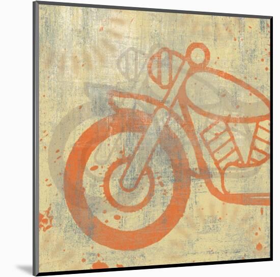 Motorcycle I-Erin Clark-Mounted Giclee Print