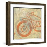 Motorcycle I-Erin Clark-Framed Giclee Print