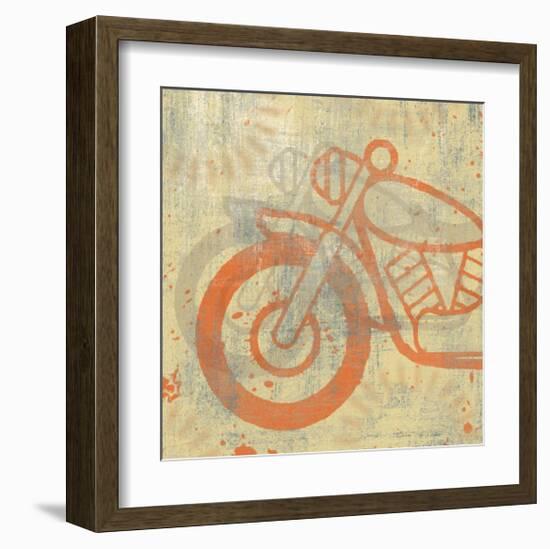 Motorcycle I-Erin Clark-Framed Giclee Print