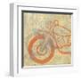 Motorcycle I-Erin Clark-Framed Giclee Print