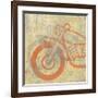 Motorcycle I-Erin Clark-Framed Giclee Print