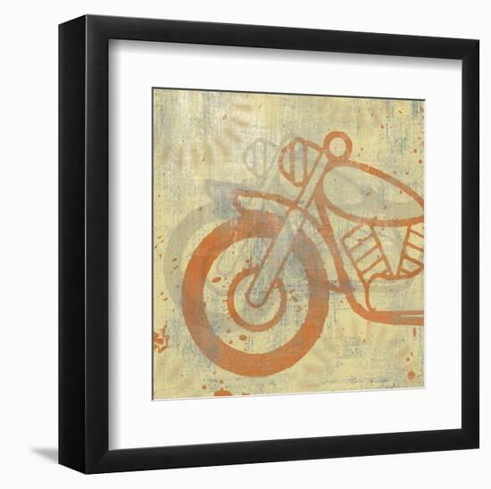 Motorcycle I-Erin Clark-Framed Art Print