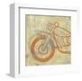 Motorcycle I-Erin Clark-Framed Art Print