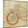 Motorcycle I-Erin Clark-Mounted Art Print