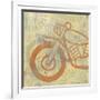 Motorcycle I-Erin Clark-Framed Art Print