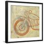 Motorcycle I-Erin Clark-Framed Art Print