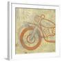 Motorcycle I-Erin Clark-Framed Art Print