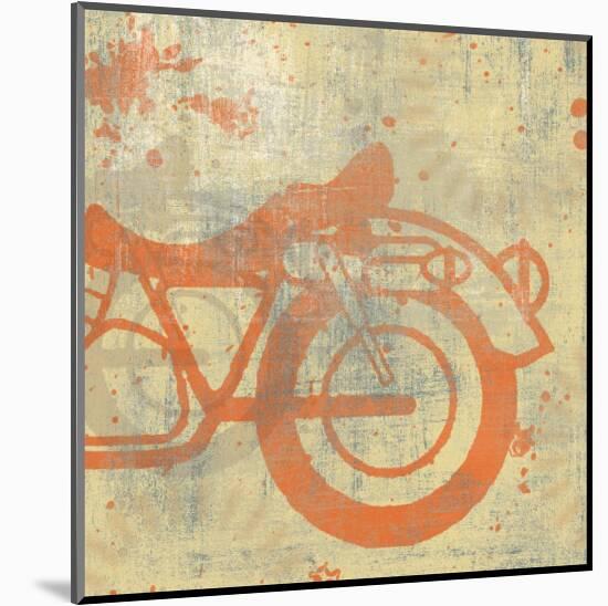 Motorcycle II-Erin Clark-Mounted Giclee Print