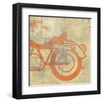 Motorcycle II-Erin Clark-Framed Giclee Print