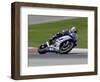 Motorcycle in Motion, Ama Superbike Race, Mid Ohio Raceway, Ohio, USA-Adam Jones-Framed Photographic Print