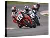 Motorcycle Racer, Mid Ohio Raceway, Lexington, Ohio, USA-Adam Jones-Stretched Canvas
