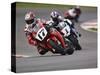 Motorcycle Racer, Mid Ohio Raceway, Lexington, Ohio, USA-Adam Jones-Stretched Canvas