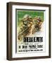 Motorcycle Racing Promotion-Lantern Press-Framed Art Print