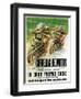 Motorcycle Racing Promotion-Lantern Press-Framed Art Print