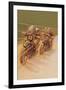 Motorcycle Racing-null-Framed Art Print