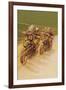 Motorcycle Racing-null-Framed Art Print