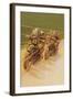 Motorcycle Racing-null-Framed Art Print