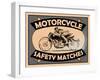 Motorcycle Safety Matches-Mark Rogan-Framed Art Print