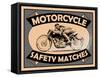 Motorcycle Safety Matches-Mark Rogan-Framed Stretched Canvas