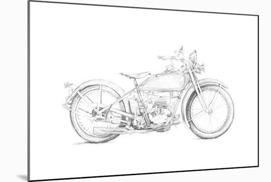 Motorcycle Sketch IV-Megan Meagher-Mounted Art Print