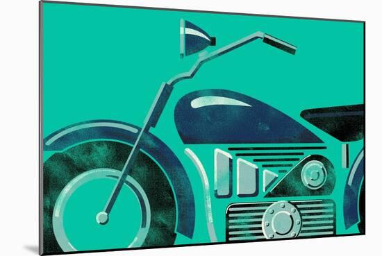 Motorcycle-null-Mounted Giclee Print