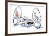 Motorcycle-HR-FM-Framed Premium Giclee Print