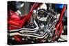 Motorcycles - NYC - United States-Philippe Hugonnard-Stretched Canvas