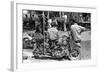 Motorcycles with Stunt Bars-Russell Lee-Framed Photographic Print