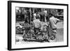 Motorcycles with Stunt Bars-Russell Lee-Framed Photographic Print