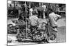 Motorcycles with Stunt Bars-Russell Lee-Mounted Photographic Print