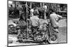 Motorcycles with Stunt Bars-Russell Lee-Mounted Photographic Print