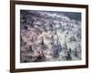 Motorcyclists Racing 75 Miles Cross Country Through Mojave Desert-Bill Eppridge-Framed Photographic Print