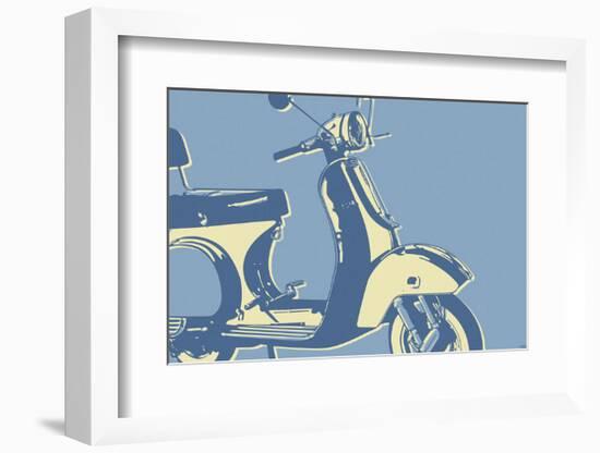 Motoretta-John W^ Golden-Framed Art Print
