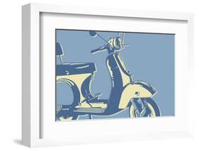 Motoretta-John W^ Golden-Framed Art Print