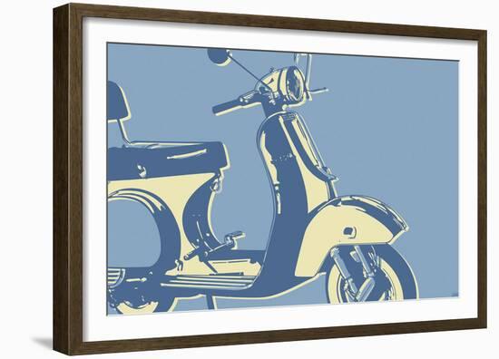 Motoretta-John W^ Golden-Framed Art Print