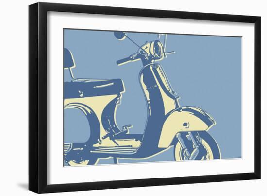 Motoretta-John W^ Golden-Framed Giclee Print