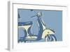 Motoretta-John W^ Golden-Framed Giclee Print