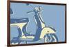 Motoretta-John W Golden-Framed Giclee Print