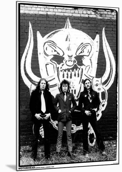 Motorhead-Harrow Rd 1979-null-Mounted Poster