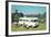 Motorhome at the Lake-null-Framed Art Print