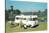 Motorhome at the Lake-null-Stretched Canvas