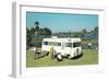 Motorhome at the Lake-null-Framed Premium Giclee Print