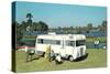 Motorhome at the Lake-null-Stretched Canvas