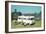 Motorhome at the Lake-null-Framed Art Print